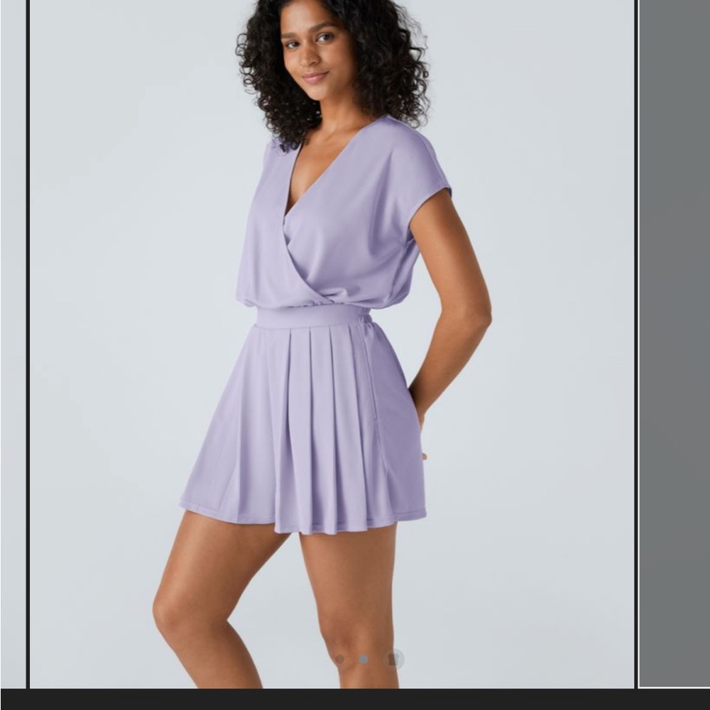 NWT Halara lilac romper